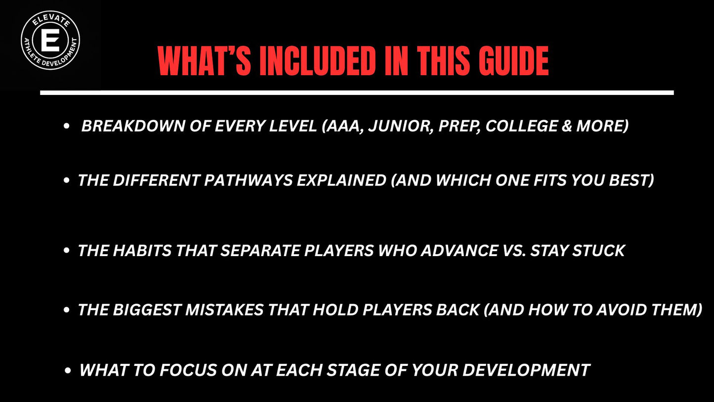 Hockey Development Blueprint