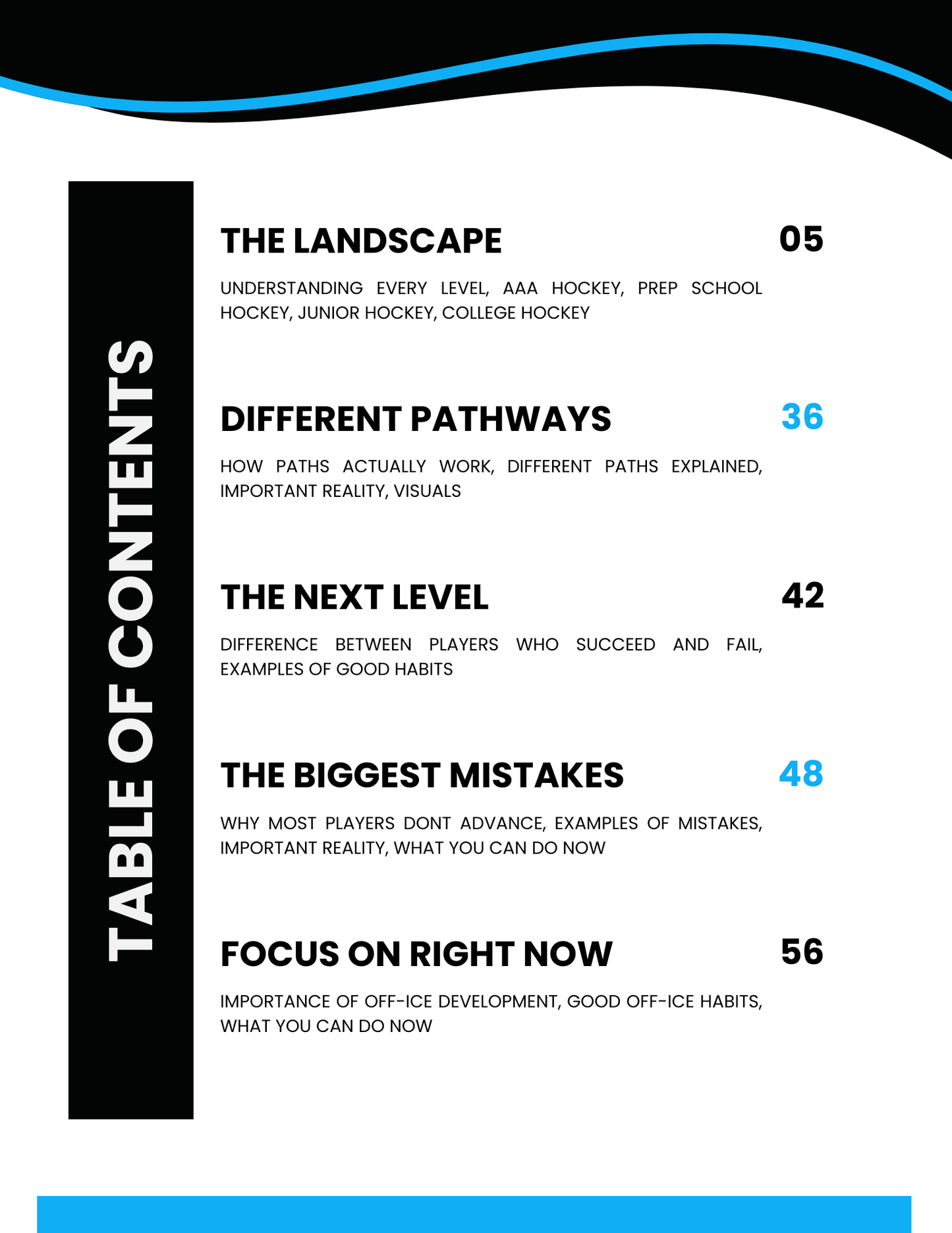 Hockey Development Blueprint